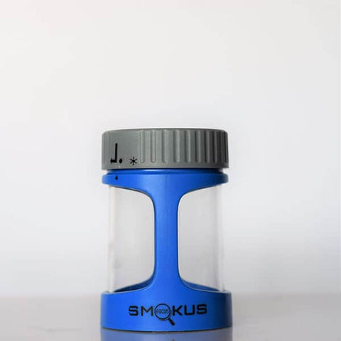 Stash Jar by Smokus Focus Blue & Grey