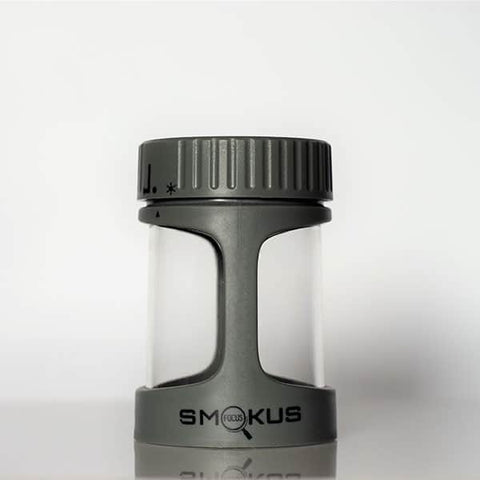 Stash Jar by Smokus Focus Grey